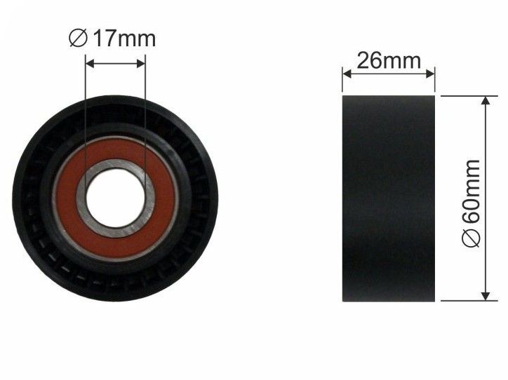 FAST Rolo tensor, correia trapezoidal estriada FT44535 FAST FT44535 Polia de retorno correia trapezoidal estriada Citroen Xantia X1 preço