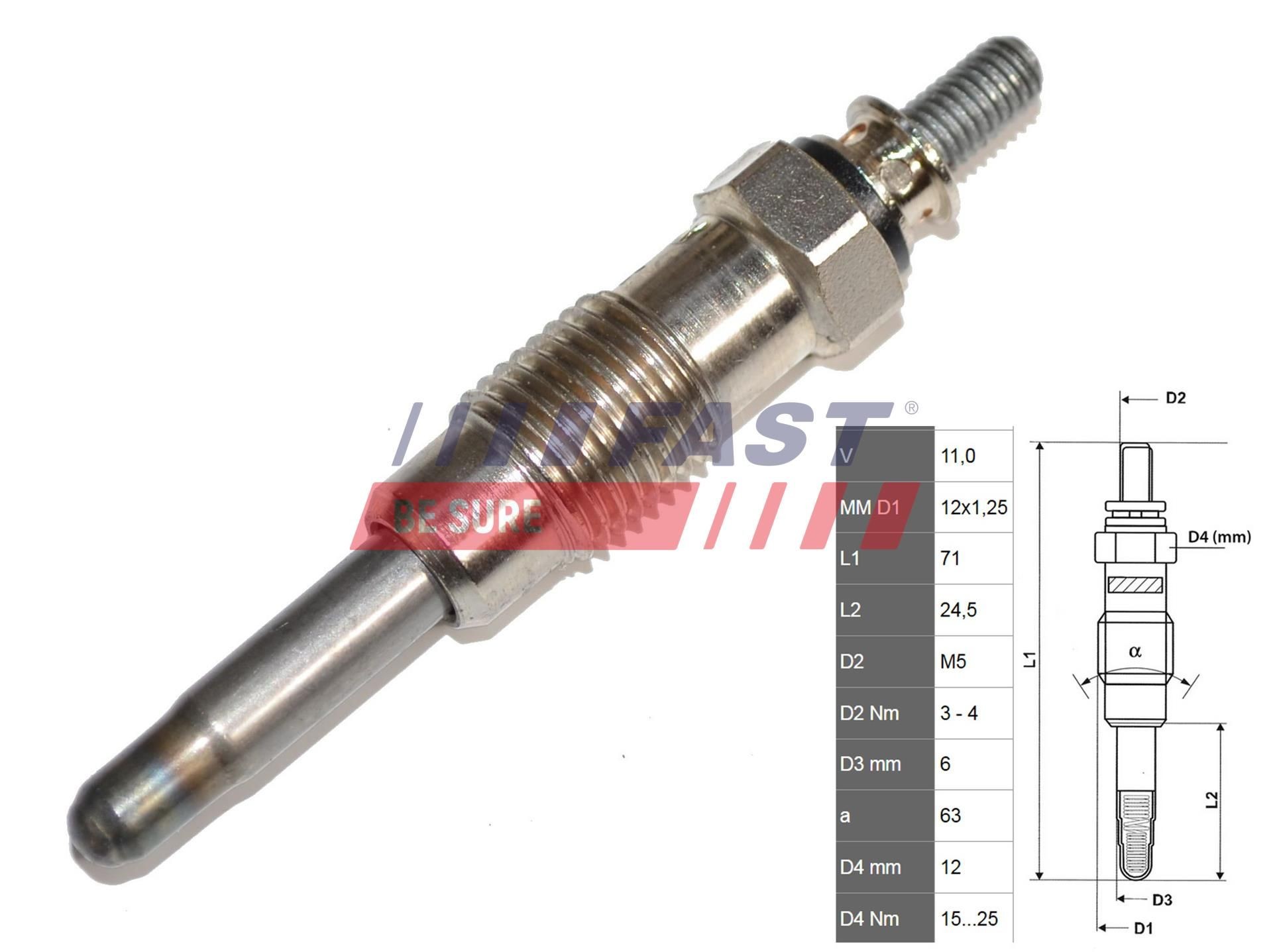 FAST Gloeibougie FT82710 FAST FT82710 Gloeibougies 200 Van originele prijs