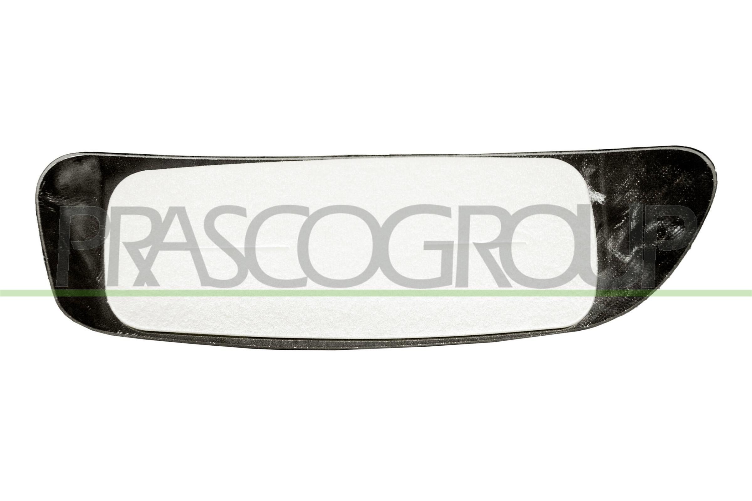 PRASCO Mirror Glass, outside mirror FT9107534 PRASCO FT9107534 FIAT Doblo II Box Body / Estate (263) glass for wing mirror replacement