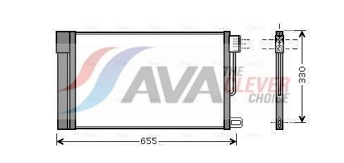 Kondenzátor klimatizácie AVA COOLING SYSTEMS FTA5314D AVA COOLING SYSTEMS FTA5314D Kondenzátor klimatizácie Fiat QUBO 2015