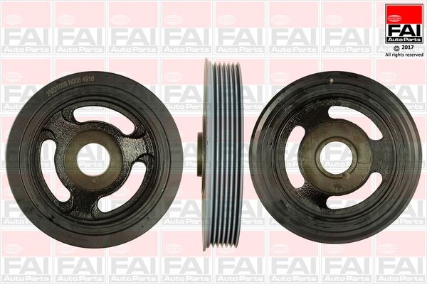Remskive, krumtapaksel FAI AutoParts FVD1008 FAI AutoParts FVD1008 Remskive til krumtapaksel PEUGEOT 207 2013