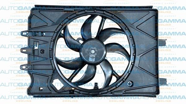 AUTOGAMMA Kühlerlüfter GA220304 Kühlerventilator AUTOGAMMA Fiat STILO GA220304