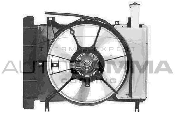 AUTOGAMMA Ventilátor chladenia motora GA228900 AUTOGAMMA Ventilátor chladiča KIA GA228900