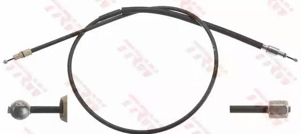 TRW Hand brake cable GCH717 TRW GCH717 Porsche 911 996 Coupe handbrake cost