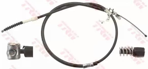 TRW Ντίζα, φρένο ακινητοποίησης GCH745 Ντίζα χειροφρένου TRW Toyota 4 RUNNER GCH745