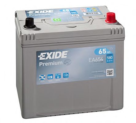 Batterie EXIDE EA654 EXIDE PREMIUM EA654 Batterie additionnelle TOYOTA CAMRY 2005