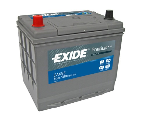 EXIDE Μπαταρία εκκίνησης EA655 Μπαταρία EXIDE Chevrolet SILVERADO PREMIUM EA655