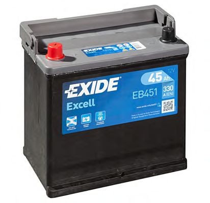 EXIDE Batteria EB451 EXIDE EB451 costo Batteria TRIUMPH Herald Cabrio originale
