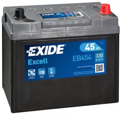 EXIDE Starterbatteri EB454 EXIDE EB454 Start stop batteri TESLA Model Y (5YJY) billig