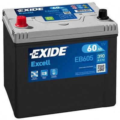 EXIDE Startbatteri EB605 EXIDE EXCELL EB605 Elektrisk anlegg NISSAN 200 SX (S13)