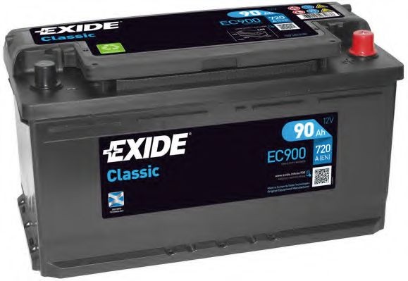 Batteria EXIDE EC900 017RE EXIDE Classic EC900 Batterie Start-Stop Chevrolet TAHOE 2010