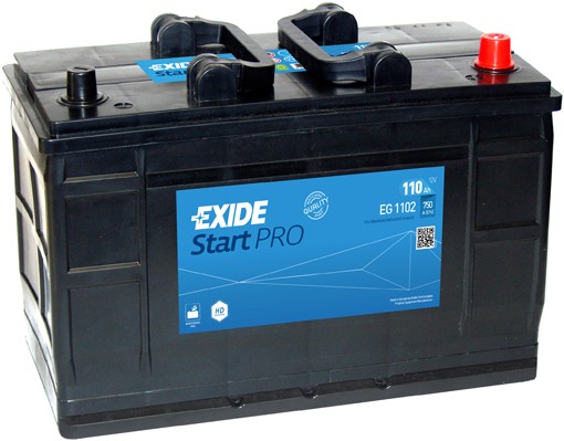 Accu EXIDE EG1102 EXIDE Start EG1102: Backup-accu Iveco Daily 2009