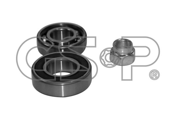 GSP Kit de roulement de roue GK3716 Suzuki BALENO Moyeu de roue GSP GK3716