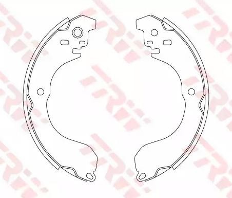 TRW Brake Shoe Set GS8813 TRW GS8813 genuine FORD KUGA brake shoes price