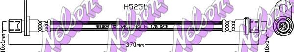 KAWE Ελαστικός σωλήνας φρένων H5251 KAWE H5251 Ελαστικός σωλήνας φρένων Camry IV Sedan (_V2_) τιμες