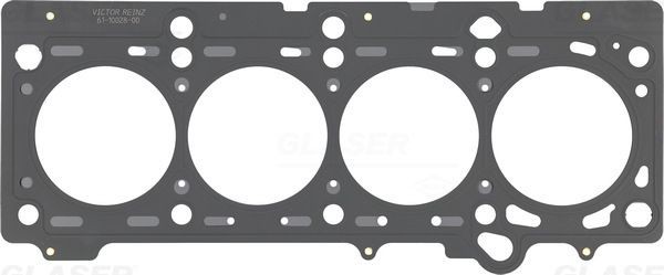 GLASER Zylinderkopfdichtung H81765-00 Zylinderkopfdeckeldichtung GLASER Dodge DURANGO H81765-00