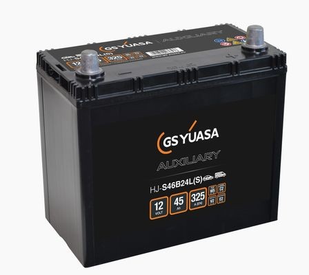 YUASA Batteri HJ-S46B24L(S) HJ-S46B24L(S) YUASA startbatteri AIXAM 500