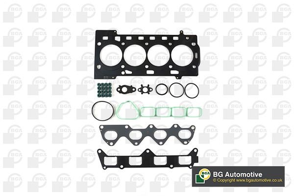 BGA Tetningssett, topplokk HK9712 BGA HK9712 Tetningssett topplokk Audi A1 8x pris