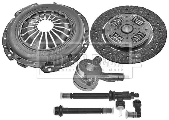 BORG & BECK Σετ συμπλέκτη HKT1354 Σετ αμπραγιάζ BORG & BECK KUBISTAR HKT1354 φθηνά