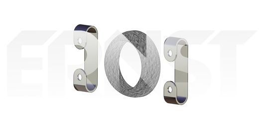 ERNST Kit d'assemblage, système d'échappement 496520 496520 Kit d'assemblage système d'échappement ERNST MITSUBISHI SPACE WAGON