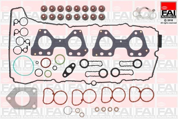 FAI AutoParts Σετ στεγανοπ., κυλινδροκεφαλή HS996 HS996 Σετ φλάντζες κεφαλής TOYOTA COROLLA FAI AutoParts