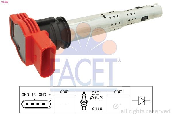 FACET Reparatieset, stroomverdeler HT.0519 FACET HT.0519 Reparatieset, stroomverdeler Opel Astra G Sedan prijs