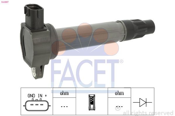 FACET Σετ επισκευής, διανομέας HT.0636 Σετ επισκευής, διανομέας FACET BMW Σειρά 5 HT.0636