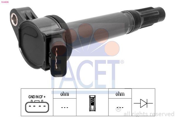 FACET Remkomplekts, Aizdedzes sadalītājs HT.0658 FACET HT.0658 Remkomplekts, aizdedzes sadalītājs Renault Espace J63 cena