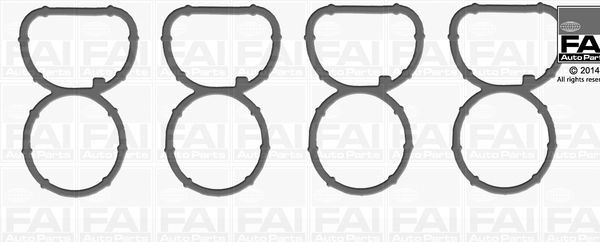 FAI AutoParts Gasket Set, intake manifold IM1622K IM1622K FAI AutoParts inlet manifold gasket KIA PROCEED