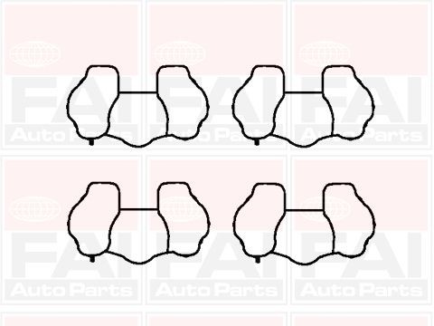 FAI AutoParts Pakkingsset, inlaatspruitstuk IM1829 Mitsubishi L300 / DELICA Inlaatspruitstuk pakking FAI AutoParts IM1829