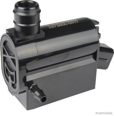 Water Pump, window cleaning HERTH+BUSS JAKOPARTS J5410501 HERTH+BUSS JAKOPARTS J5410501 2024 HYUNDAI i20 windscreen washer pump replacement