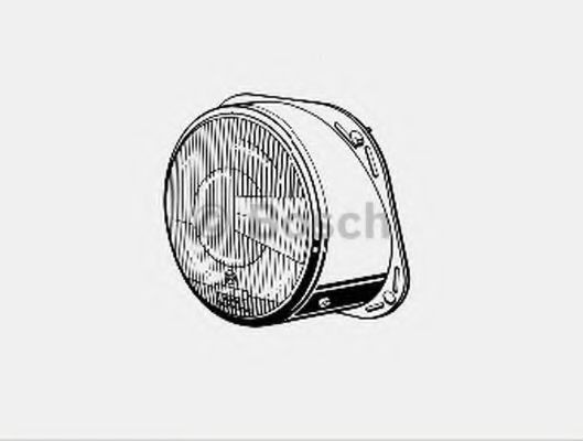 BOSCH Koplamp 0 301 705 002 Voorlamp BOSCH FORD USA 0 301 705 002