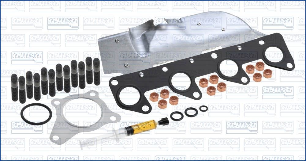 AJUSA Σετ τοποθέτησης, φορτιστής JTC11707 Φλάντζα υπερπληρωτή καυσαερίων AJUSA PT CRUISER JTC11707 φθηνά