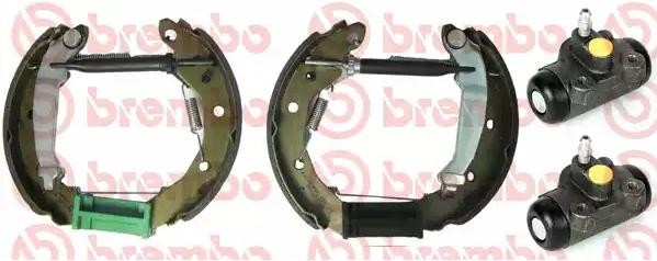 BREMBO Pidurikomplekt, trummelpidur K 15 001 BREMBO K 15 001 originaal Pidurikomplekt, trummelpidur Daewoo Nubira Klaj hind