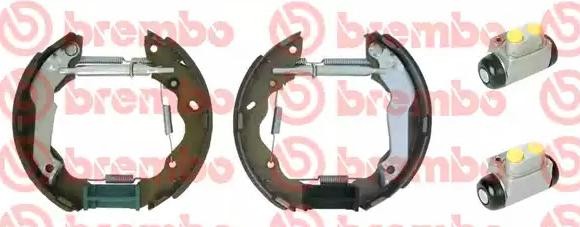 BREMBO Σετ φρένων, ταμπουρόφρενα K 30 009 BREMBO K30009 Σετ φρένων, ταμπουρόφρενα Elantra V Sedan (MD) τιμες