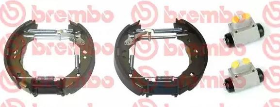 BREMBO Jogo de travões, travões de tambor K 30 010 BREMBO K 30 010 Jogo de travões, travões de tambor HYUNDAI Accent II Sedan (LC) 1.3 86 cv 2002