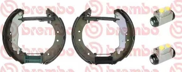 BREMBO Brake Set, drum brakes K 52 011 BREMBO K 52 011 genuine HONDA Accord VI Saloon (CK, CG, CH, CF8) brake set, drum brakes price