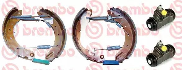 BREMBO Jogo de travões, travões de tambor K 56 013 BREMBO K 56 013 Jogo de travões, travões de tambor NISSAN Sunny Sedan (N14) 1.4 i 16V 87 cv 1993