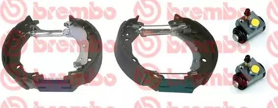 BREMBO Sada bŕzd, Bubnová brzda K 61 089 Bubnové brzdy BREMBO XSARA K 61 089 lacné