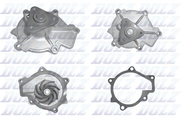 DOLZ Water pump K112 DOLZ K112 Kia Sportage QL water pumps replacement
