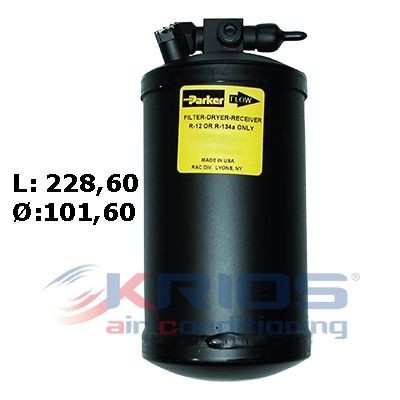 MEAT & DORIA Dryer, air conditioning K132323 MAZDA MX-5 MEAT & DORIA receiver drier K132323