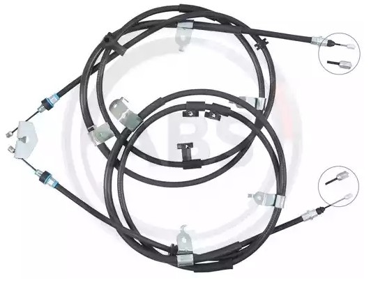 A.B.S. Tautrekk, håndbremse K14044 Håndbremse FORD A.B.S. K14044