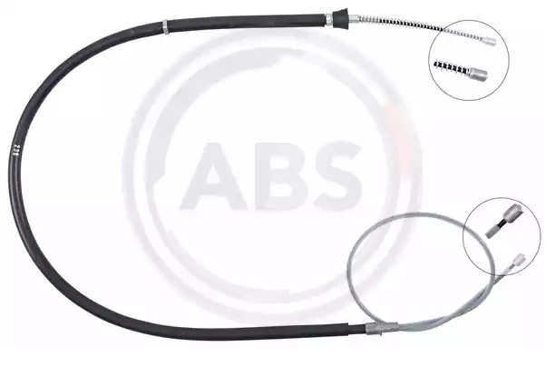 Tautrekk, håndbremse A.B.S. K14054 A.B.S. K14054 Håndbremse foran og bak Volkswagen UP 2021