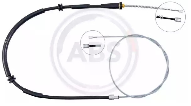 A.B.S. Håndbremsekabel K14081 A.B.S. K14081 Håndbremsekabel