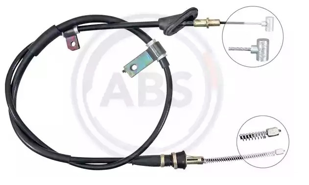 A.B.S. Tautrekk, håndbremse K14094 A.B.S. K14094 Håndbrekk Seat MARBELLA originale