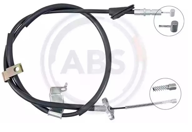 A.B.S. Tautrekk, håndbremse K14100 A.B.S. K14100 Bremsewire Honda Insight ZE2/ZE3 til en fordelagtig pris