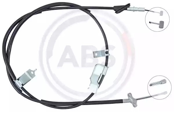 A.B.S. Håndbremsekabel K14101 Håndbremsekabel A.B.S. Honda FR-V K14101