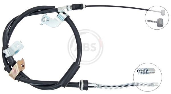 A.B.S. Tautrekk, håndbremse K14113 A.B.S. K14113 Håndbremse L300 / Delica III Van (P0_V, P1_V, P_2V) originale pris