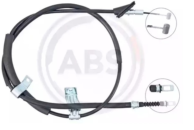 A.B.S. Hand brake cable K14131 A.B.S. K14131 HONDA Jazz (GR_) hand brake cable replacement