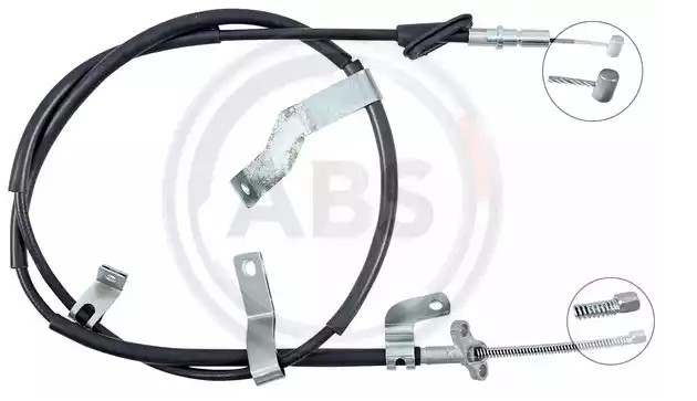 A.B.S. Håndbremsekabel K14134 K14134 Håndbremsekabel A.B.S. HONDA FR-V